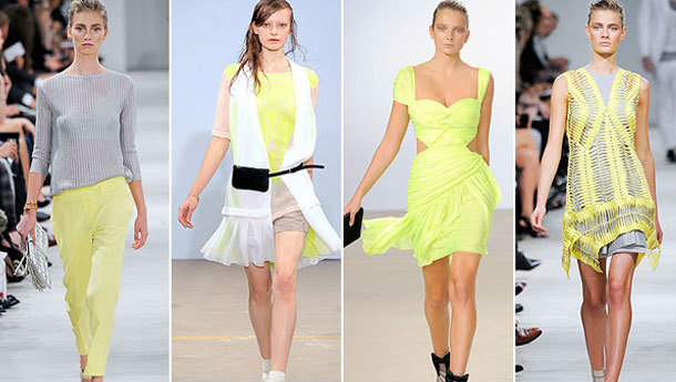 2010 yazında sarı çok moda